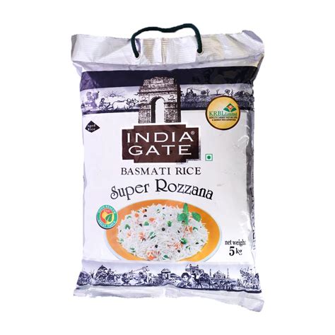 India Gate Basmati Rice Super Rozana 5 Kg Sammed