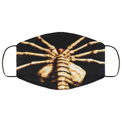 A man wanted his face mask to stand out from the rest, and his wife made him one that looks just like the now that face masks are pretty much mandatory for stepping outside the house due to the. Facehugger Face Mask | Allbluetees.com