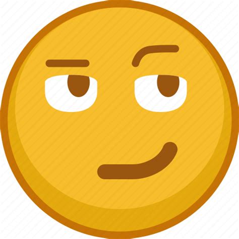 Emoji Emoticon Smile Smirk Emoticons Icon Download On Iconfinder