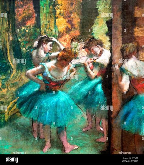 Danseuses Bleues Blue Dancers 1890 Edgar Degas 1834 1917 France