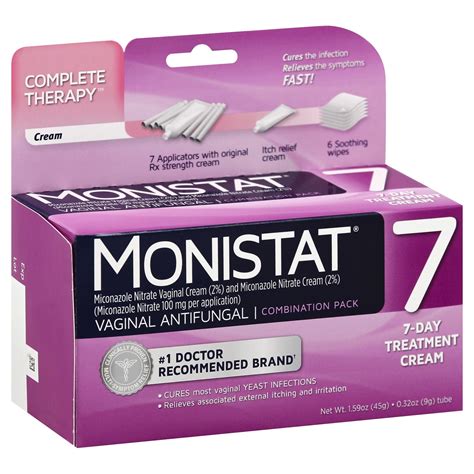 Monistat Vaginal Antifungal Complete Therapy Combination Pack 1 Ct