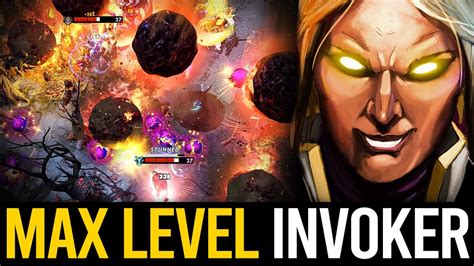 The Most Intense Game Epic Invoker Max Level 30 Spell Prism Dota