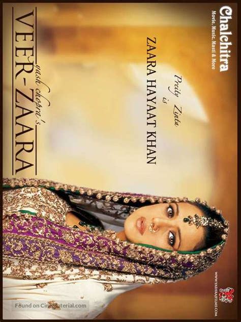 Veer Zaara 2004 Indian Movie Poster