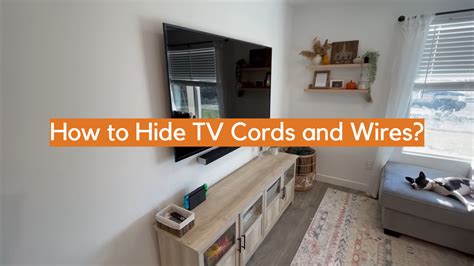 How To Hide Tv Cords And Wires Electronicshacks