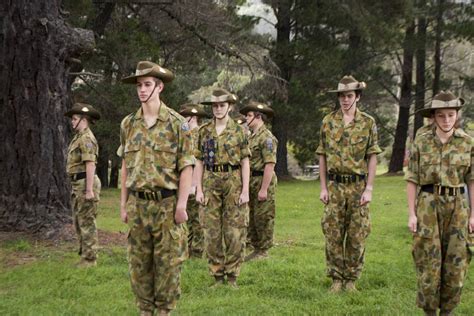 Army Cadets March For Anzac Day Photos Lithgow Mercury Lithgow Nsw