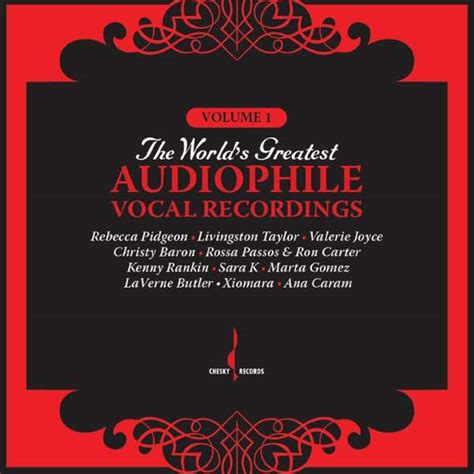 Worlds Greatest Audiophile Vocal Recordings Vol 1 180g Lp Jpc
