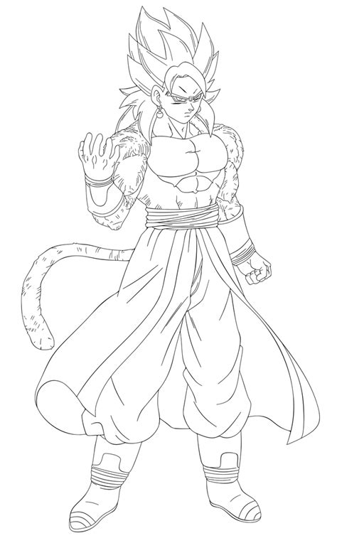 Dragon Ball Coloring Pages Vegito Thekidsworksheet