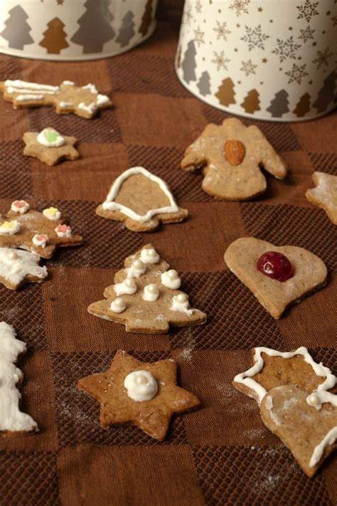 They have been part of my granny's christmas cookie repertoire ever. Lebkuchen Christmas Cookies - an Austrian German Gingerbread type #stepbystep #recipe masalaherb ...