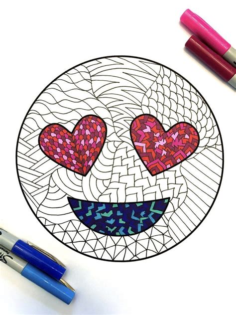Valentine Zentangle Collection! 10+ Printable Coloring ...