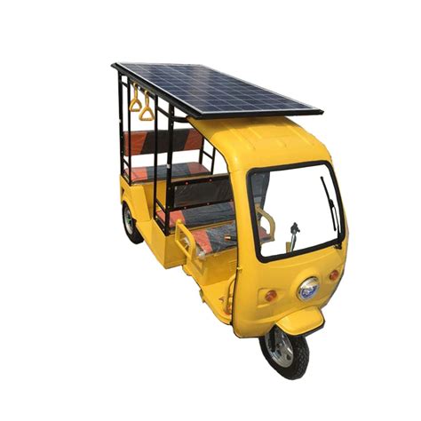 6 7 Passengers Electric Tricycle Adult Electric Tuk Tuks With Solar Panels In Food Processors