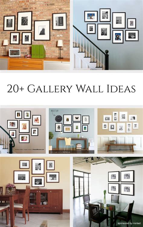 Family photo ideas to use for creative family albums, gifts and cards. - 20+ Gallery Wall Ideas