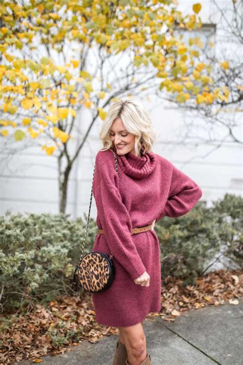 sweater dress and thanksgiving outfit ideas from express loverly grey