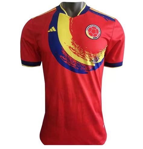 Colombia 202223 Special Soccer Jersey Red Player Version Model 2215903