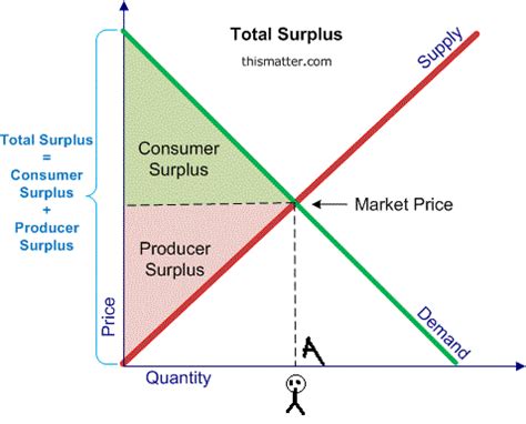 How will the equal and opposite forces bring it back to equilibrium? How does equilibrium maximize surplus? Shouldn't it make surplus zero? - Quora