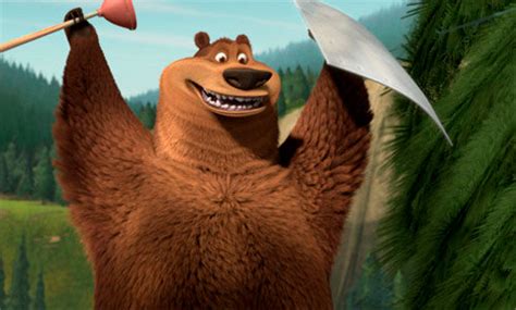 Download Silly Open Season Character Boog Wallpaper