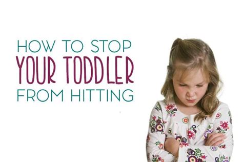 7 Tips To Try To Prevent Your Toddler From Hitting