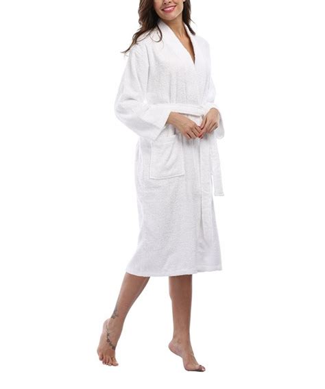 Womens Terry Cloth Robes Lightweight 100 Terry Cotton Spa Bathrobe