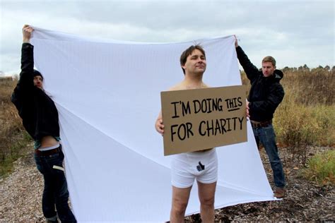 Canadian Man Hitchhikes Miles In His Underwear For Charity Photos Video
