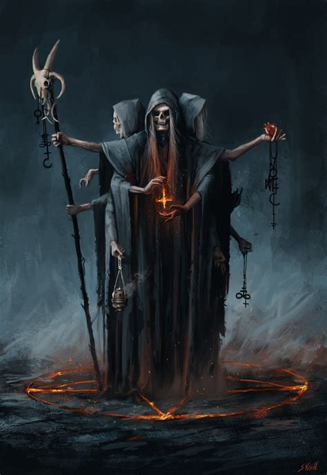 Demon By Stefan Koidl Dark Fantasy Art Grim Reaper Art Dark Fantasy