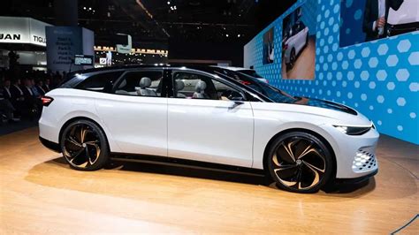 Volkswagen Id Space Vizzion Concept Arrives Previewing Future Ev Wagon
