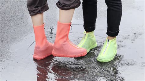 newest women clear rubber rain boots waterproof silicone rubber galoshes buy newest women