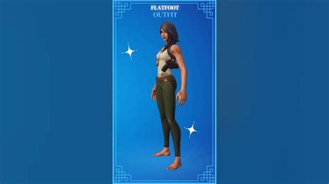 Flatfoot Outfit Rare Outfit Fortnite Youtube