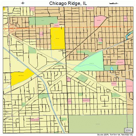 Chicago Ridge Mall Map Map Of Central America