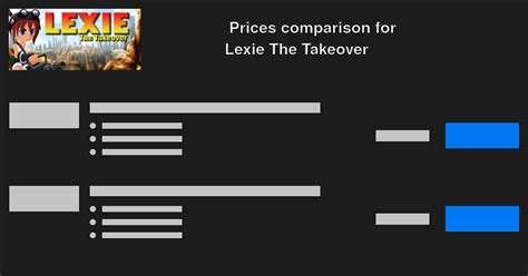 Lexie The Takeover Cd Keys — Buy Cheap Lexie The Takeover Cd Game Keys