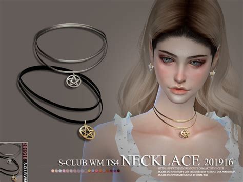 The Sims Resource S Club Ts4 Wm Necklace 201916
