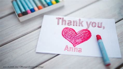 Thank You Anna Messages Greetings Cards Thank You For Anna