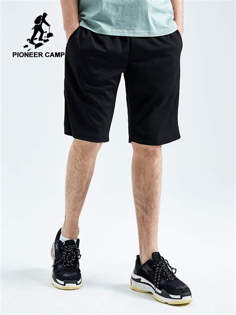 Pioneer Camp Solid Mens Short Summer Mens Beach Shorts Cotton Casual