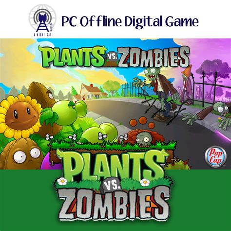 Digital Pc Offline Game Plants Vs Zombies Game Of The Year Official