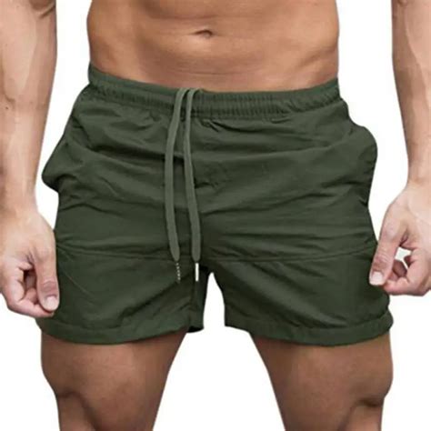 Mens Causual Drawstring Shorts For Home Fitness Beach Short Pants