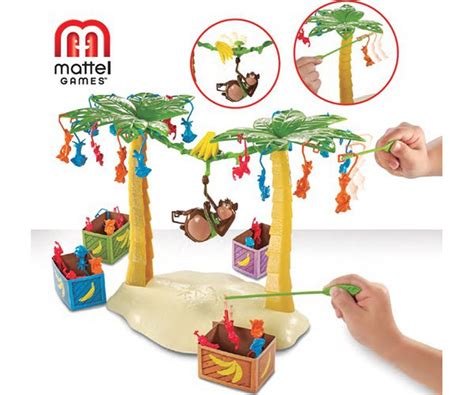 Juega con tu familia y amigos con esta divertida versión del ya clásico monos locos. Juego Monos Locos Roba-Bananas Mattel — joguinesibicisgaspar