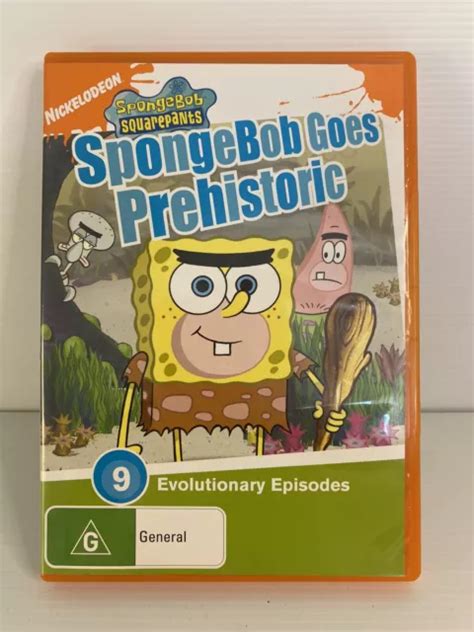 Spongebob Squarepants Spongebob Goes Prehistoric Vhs £954 Picclick Uk