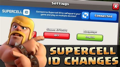 It only takes a minute to sign up. SUPERCELL ID CHANGES | Clash of Clans | SWITCH QUICKLY ...