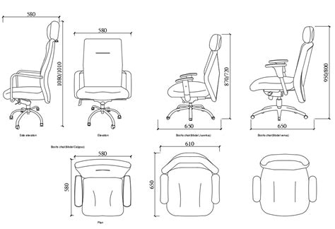 Autocad Office Chair Block Download Download Autocad