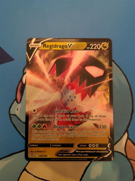 Regidrago V 135195 Silver Tempest 2022 Ultra Rare Pokemon Card Nm