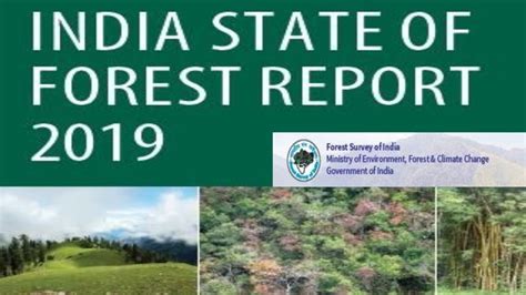 India State Of Forest Report 2019 Isfr 2019 Nta Ugc Netjrf Evs