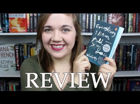 Book Review Everything I Never Told You By Celeste Ng Spoiler Free
