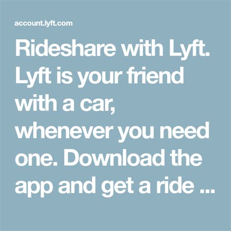 $500 million in tips, and counting: Rideshare with Lyft. Lyft is your friend with a car ...