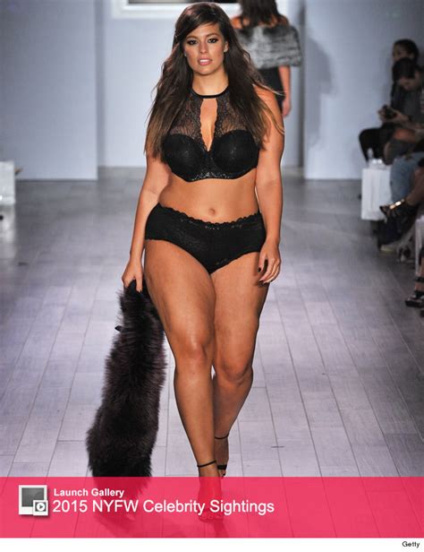 Plus Size Model Ashley Graham Debuts Lingerie Line At Nyfw Toofab Com