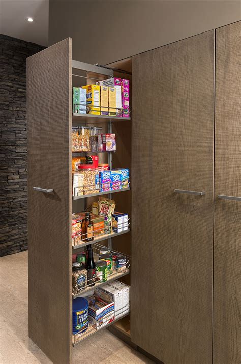 Tall Pull Out Pantry As Shown In The Universal Elements Kitchen By WoodMode Wood Mode