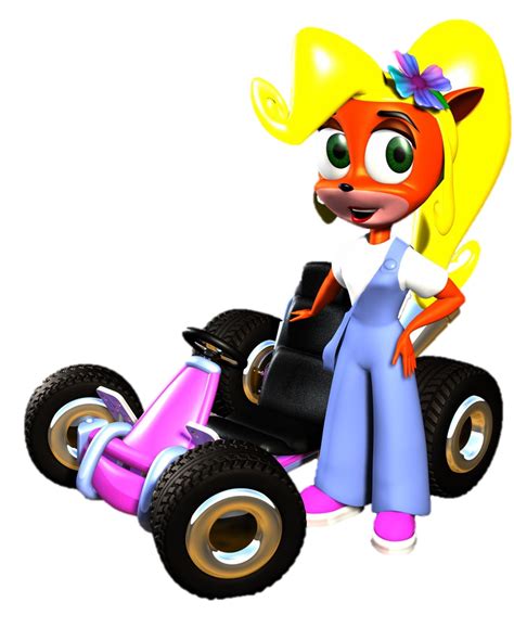 Ctr Crash Team Racing Coco Stand By Paperbandicoot On Deviantart
