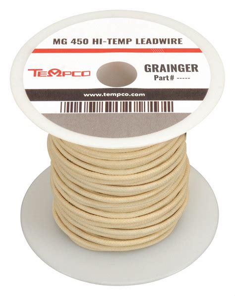 Tempco Tempco Ldwr 1045 Tempco High Temp Lead Wire 10 Awg Wire Size