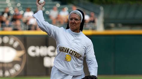Nun Takes The Field To Throw Perfect First Pitch At White Sox Game
