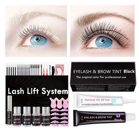 Buy Lash Lift And Brow Lamination Kit Keratin Eyelash Lift With Black