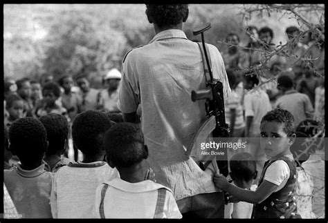 At A School For Orphans And Children Of Eplf Fighters A Little Girl