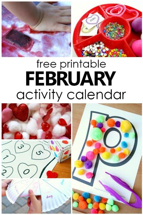 February Preschool Activities And Fun Things To Do With Kids