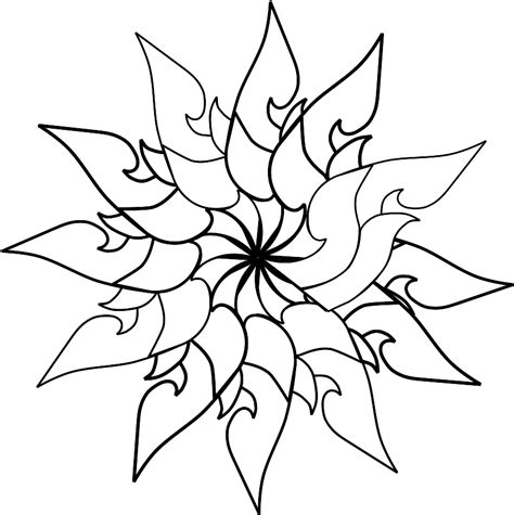Flower Pattern Clip Art